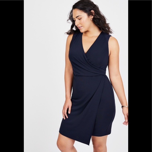 nOir Jewelry Dresses & Skirts - 🍉 3/$20 Noir sheer back wrap dress XL